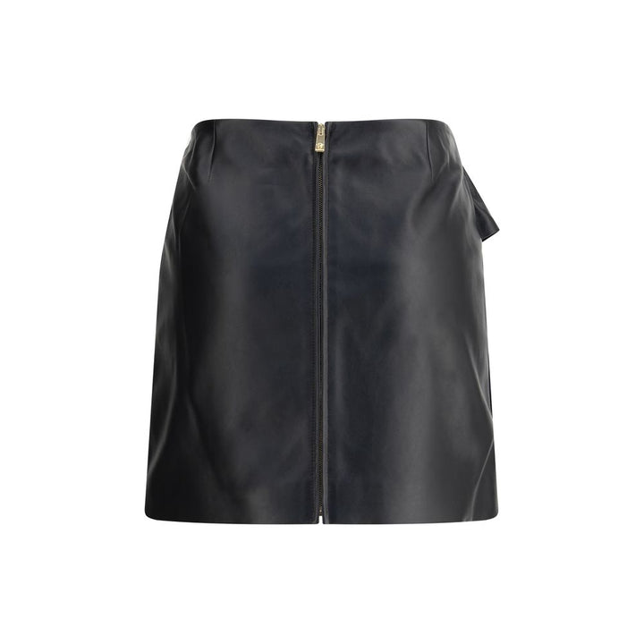 Lambskin Miniskirt