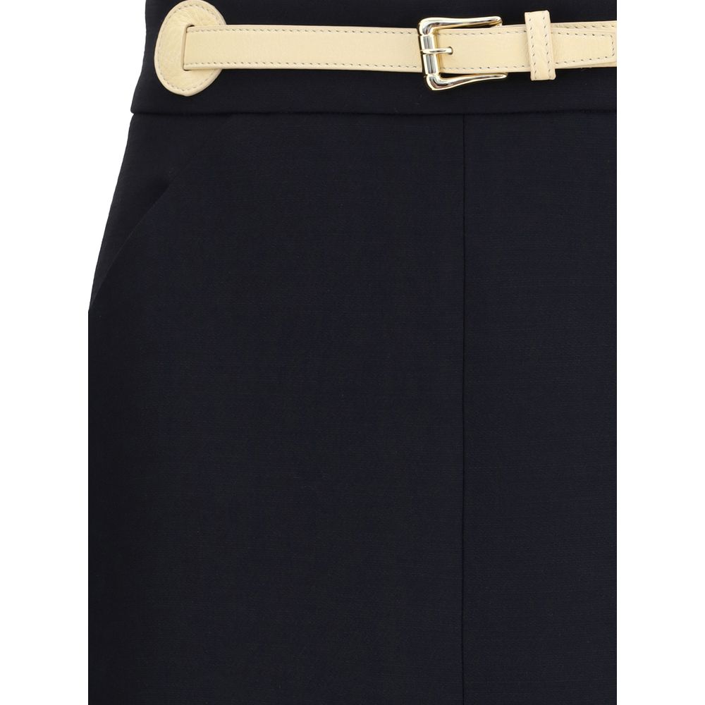Belted midi Skirt