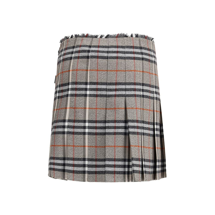 Check Archive wool Miniskirt