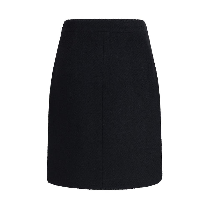 Bouclé wool midi Skirt