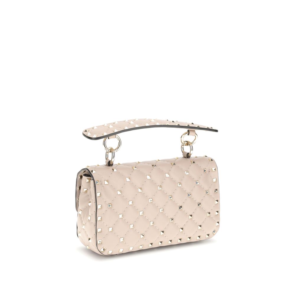 Small Leather Rockstud Spike Handbag