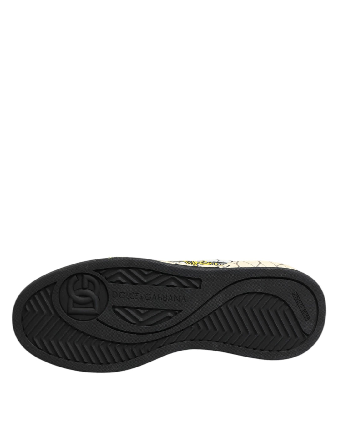 White Logo Print Low Top Men Sneakers Shoes