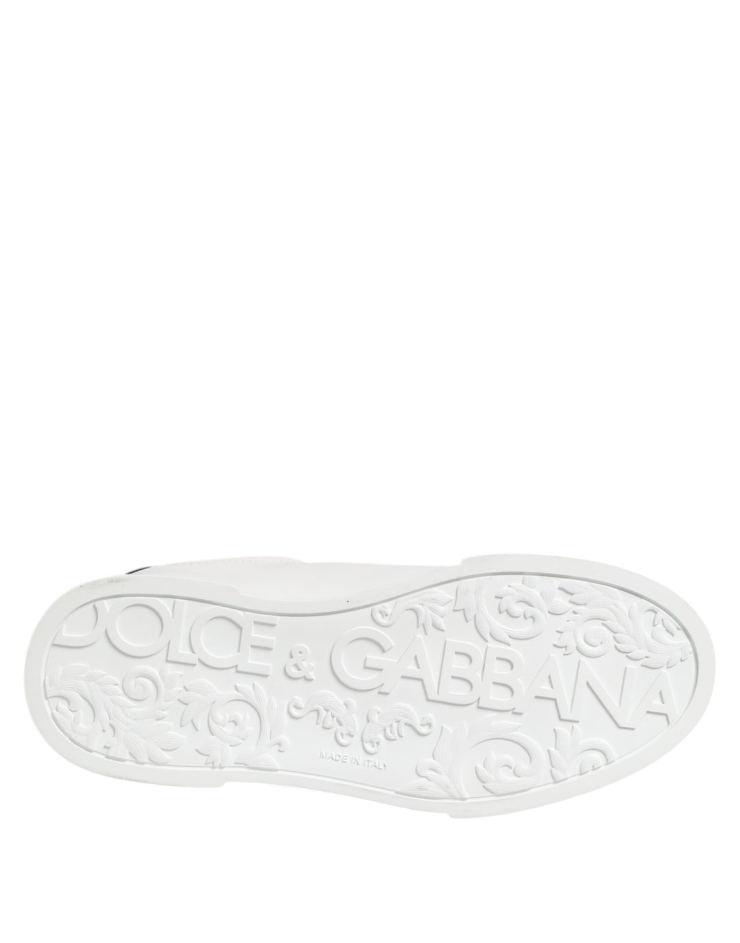 White Crown Patch Portofino Men Sneakers Shoes