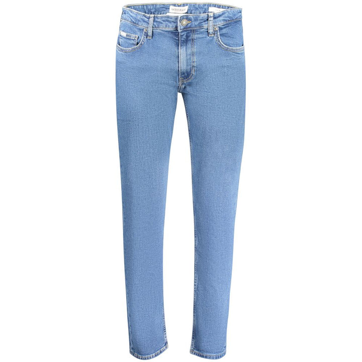 Blue Cotton Men Jeans
