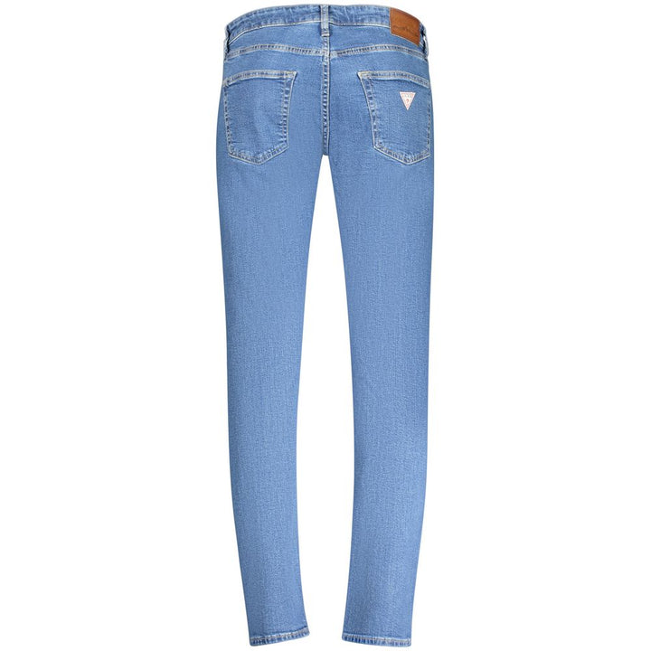 Blue Cotton Men Jeans