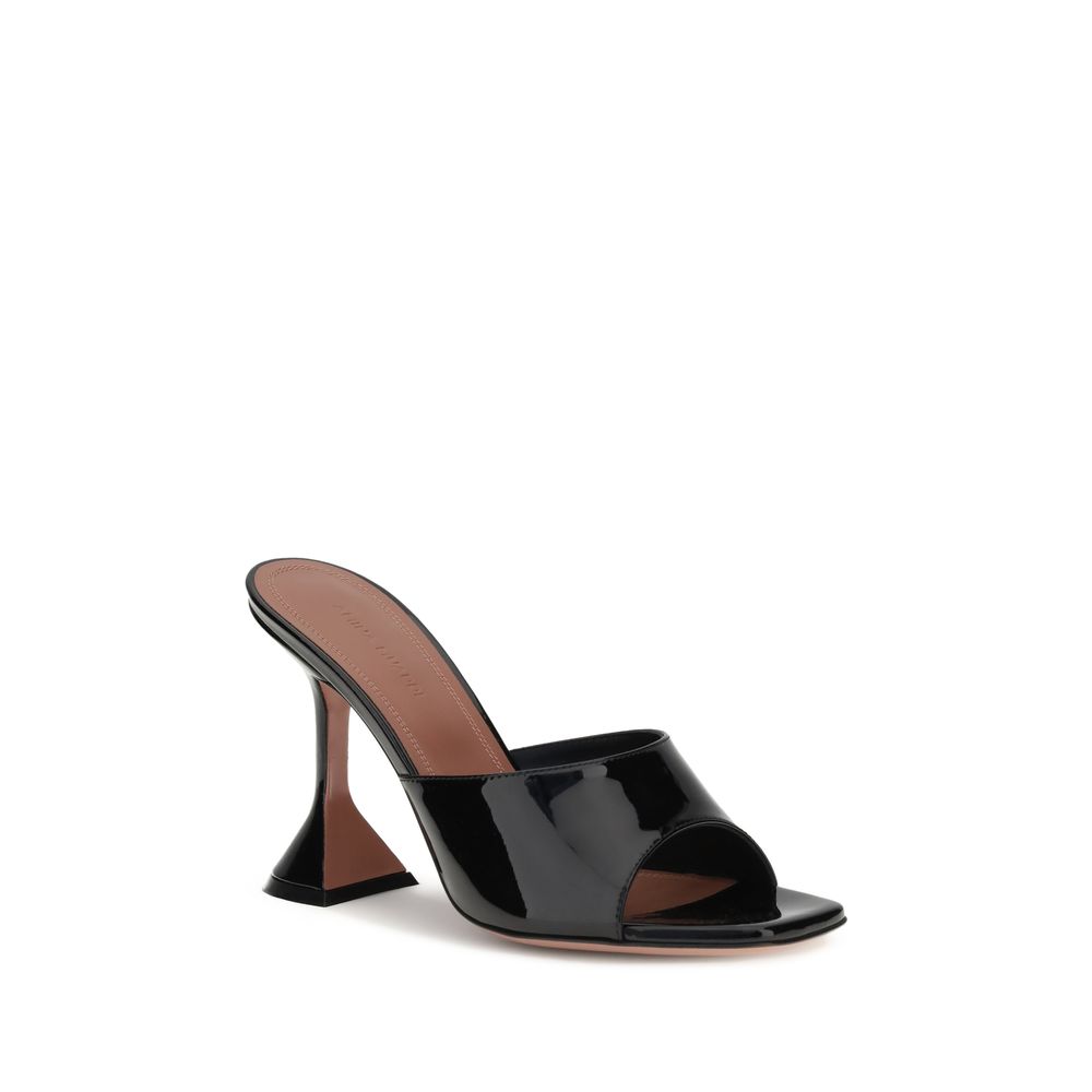 Patent-leather Lupita Sandals