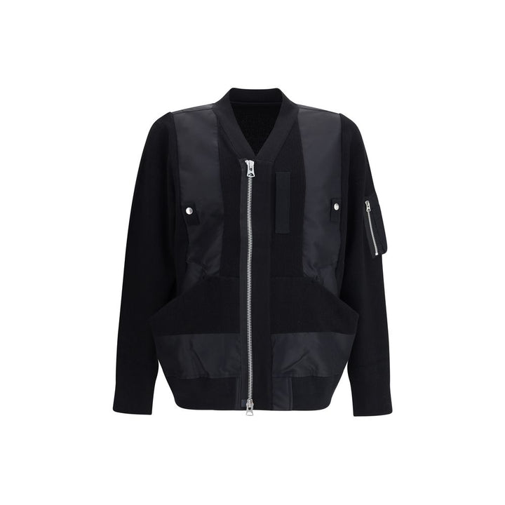 Zip paneled Jacket