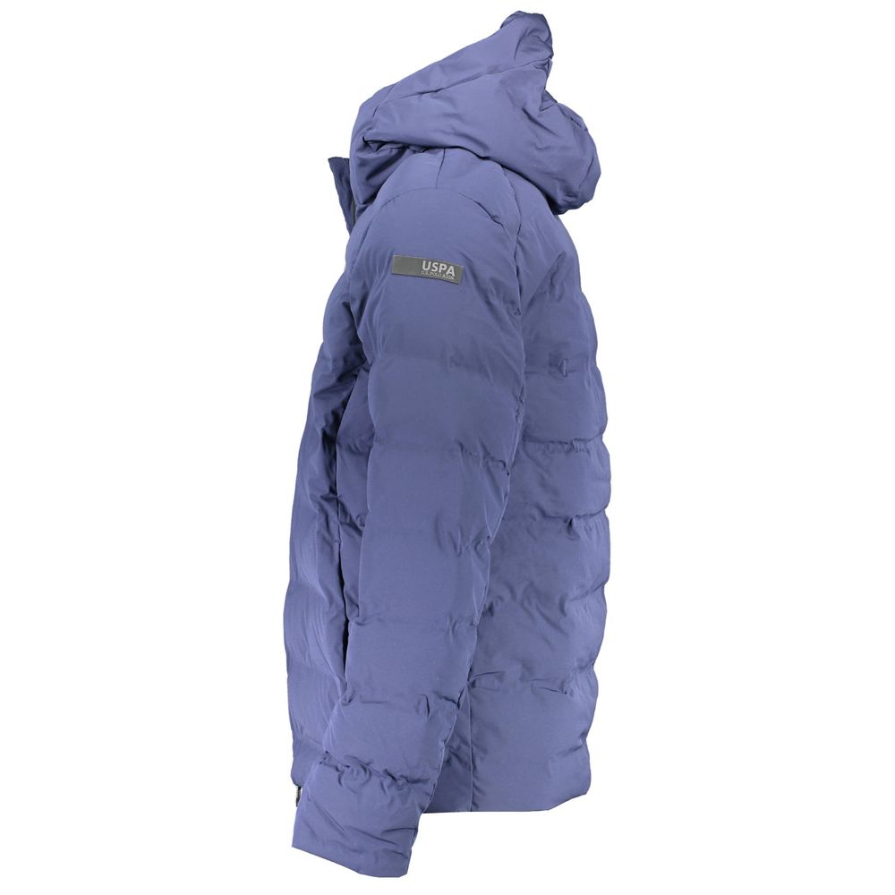 Blue Elastane Jacket