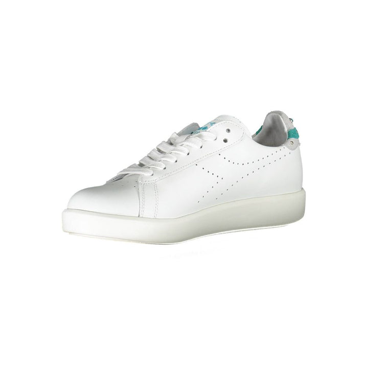 White Fabric Sneaker