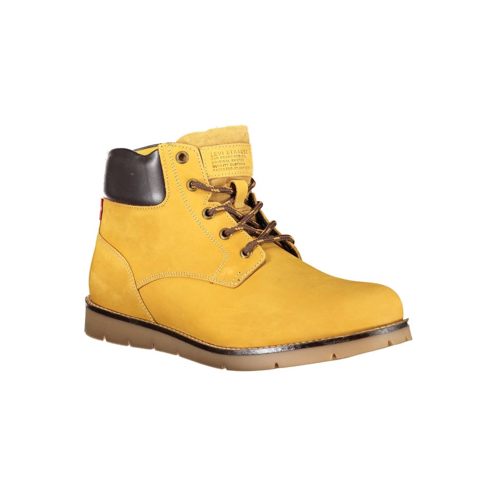 Yellow Polyester Boot