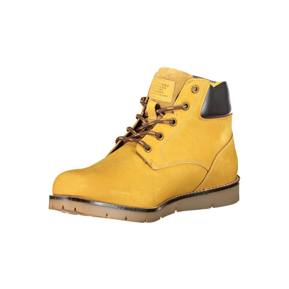 Yellow Polyester Boot