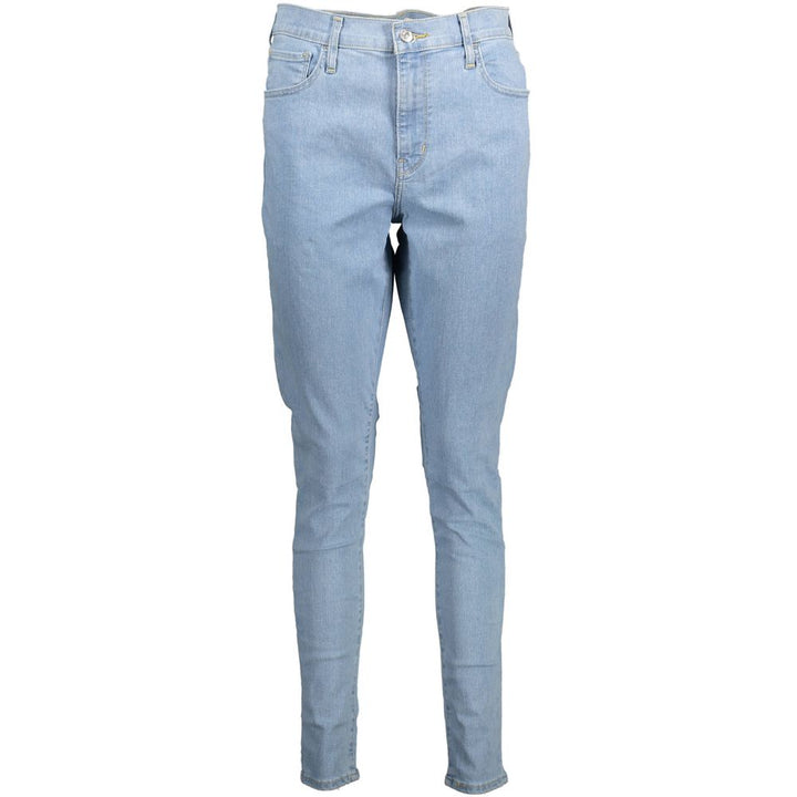 Blue Cotton Jeans & Pant