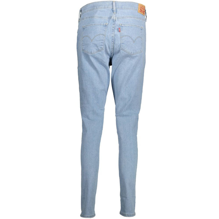 Blue Cotton Jeans & Pant