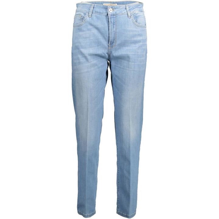Blue Cotton Jeans & Pant