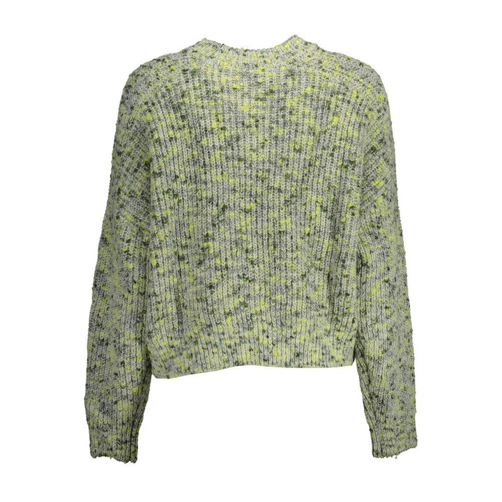 Green Polyester Sweater