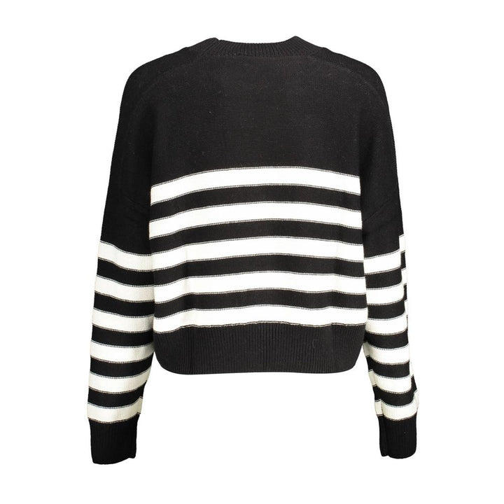 Black Cotton Sweater