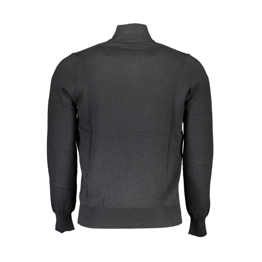 Black Cotton Sweater