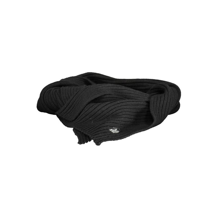 Black Wool Scarf