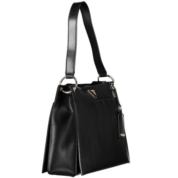 Black Polyethylene Handbag