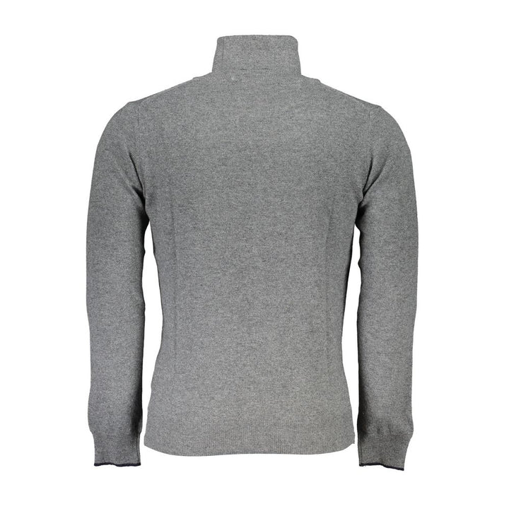 Gray Fabric Sweater