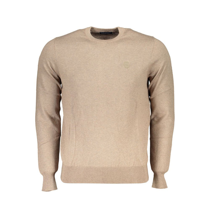 Beige Fabric Sweater