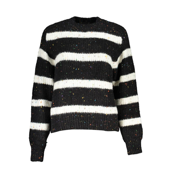 Black Polyester Sweater
