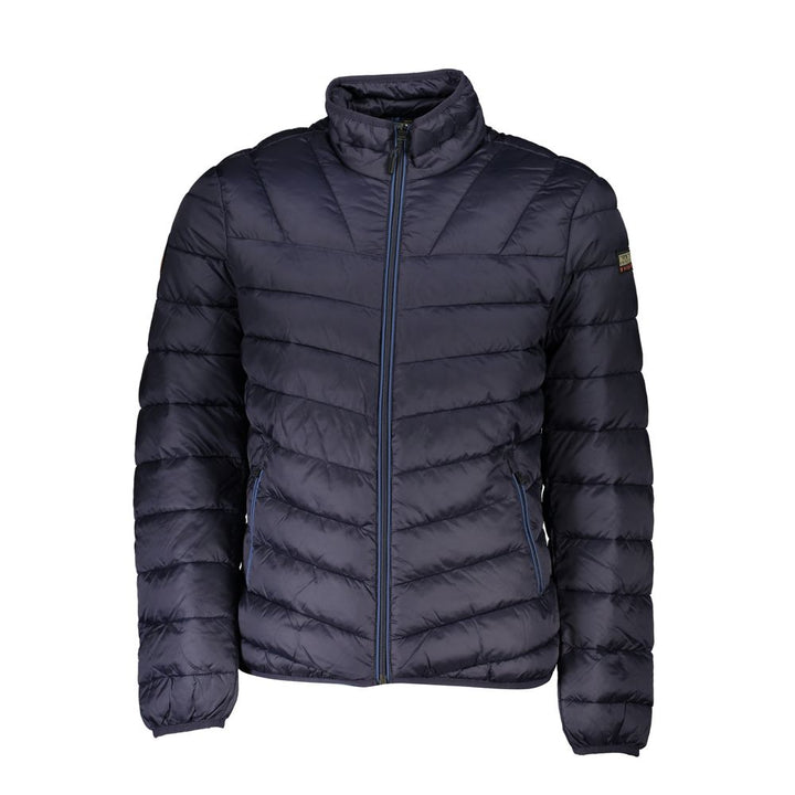 Blue Polyamide Jacket