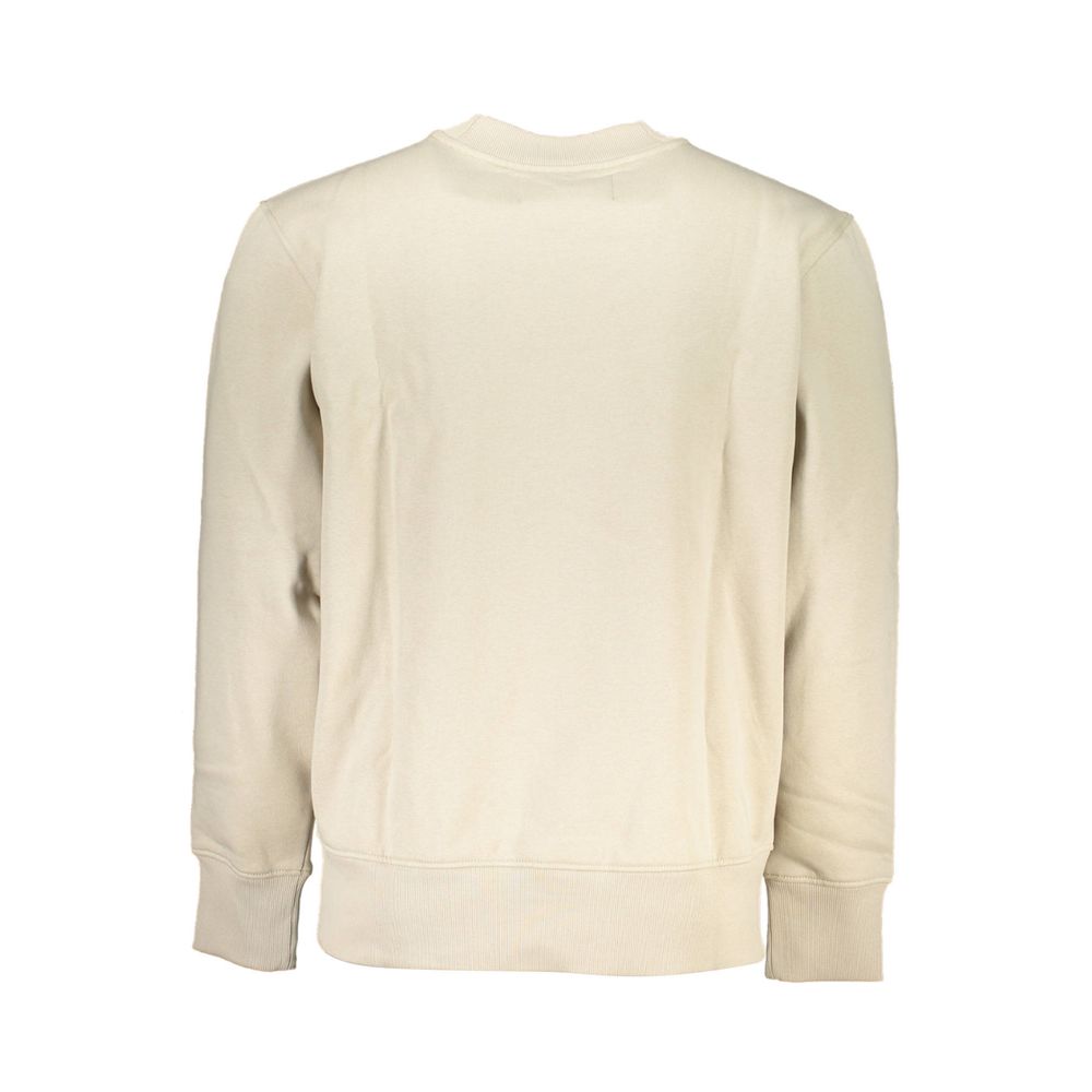 Beige Cotton Sweater