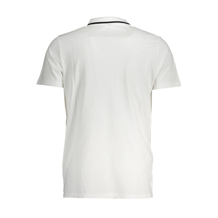 White Cotton Polo Shirt