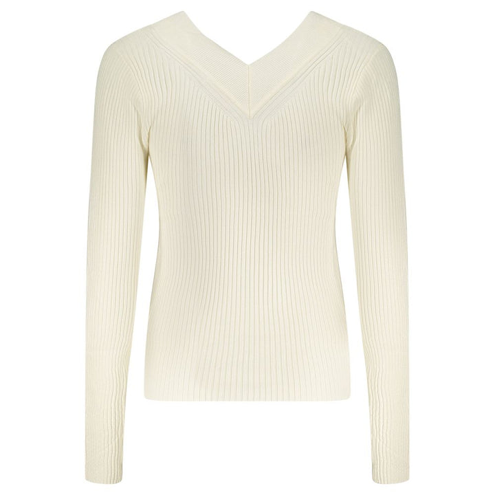 White Viscose Sweater