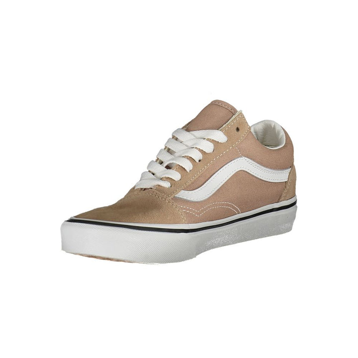 Beige Polyester Sneaker