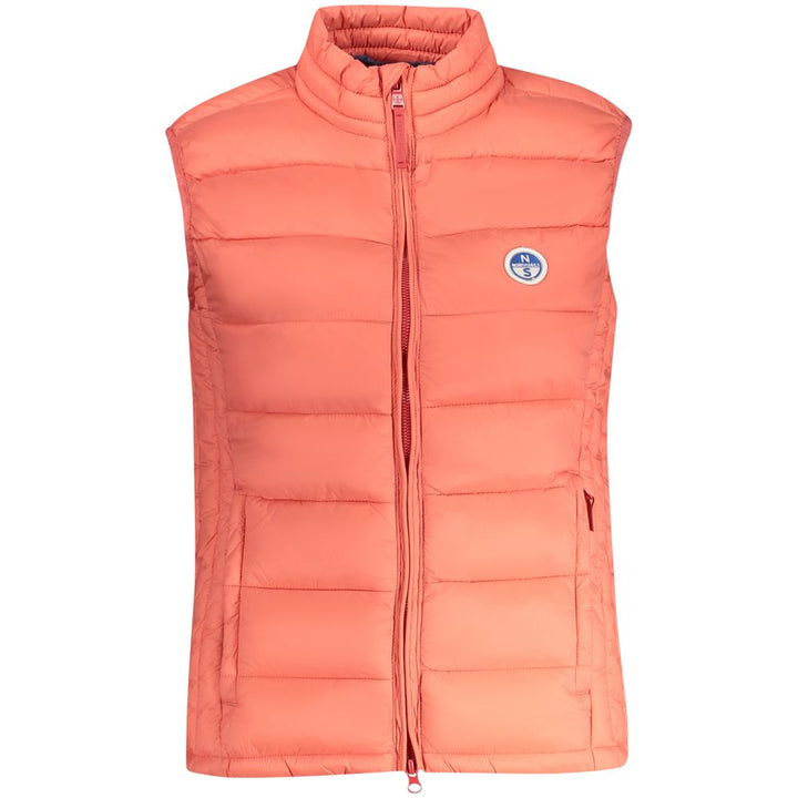 Pink Polyamide Jackets & Coat