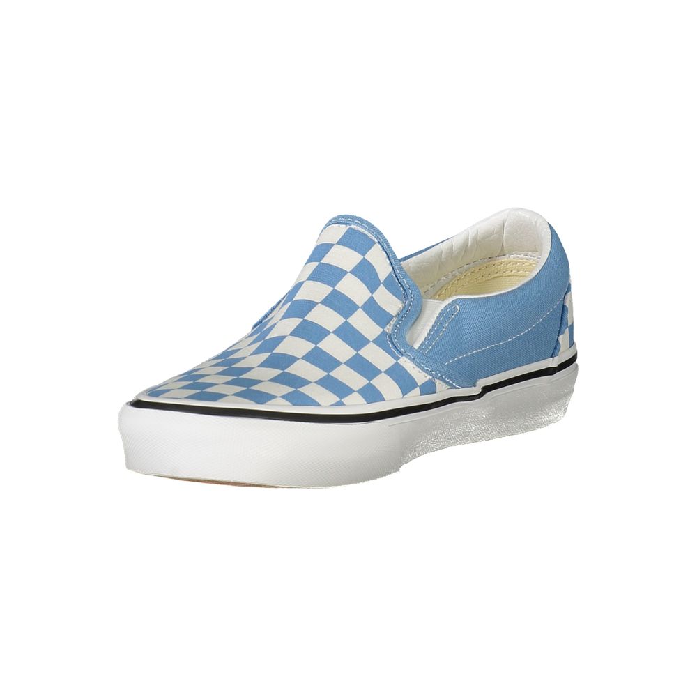 Blue Polyester Sneaker