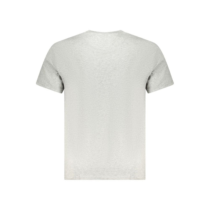 Tommy Hilfiger Grigio Cotton Men T-Shirt