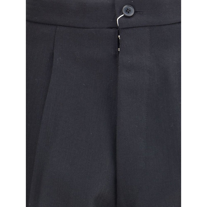 Wool pleated Pants