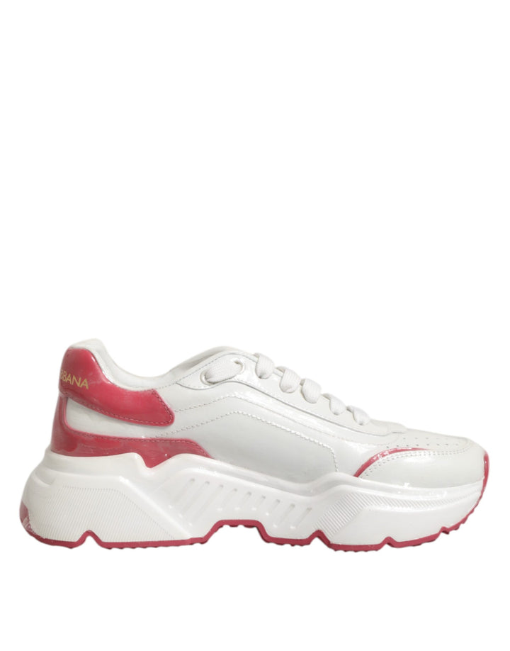 White Pink Daymaster Low Top Sneakers Shoes