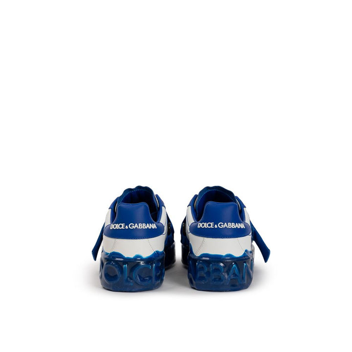 White Leather Low Top