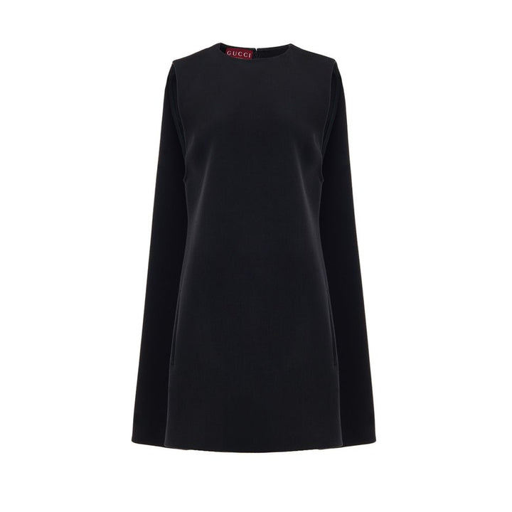 Black Wool Dress