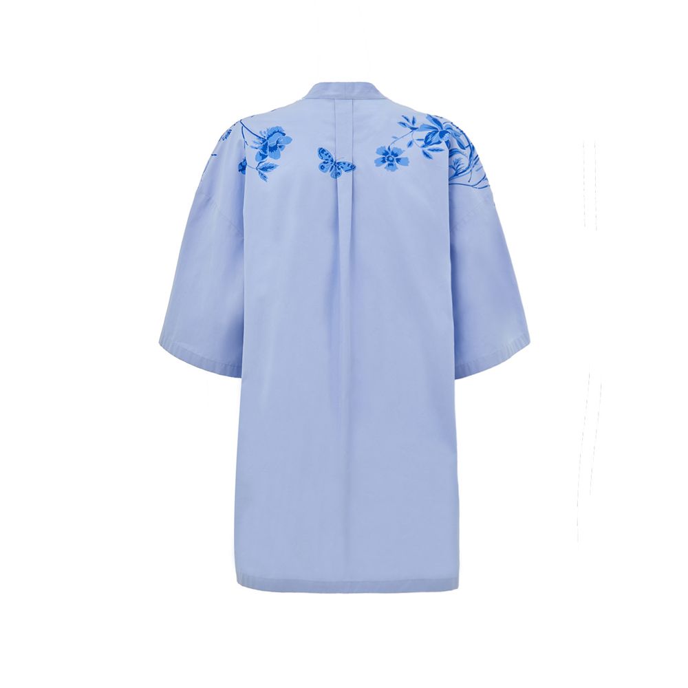 Blue Cotton Shirt