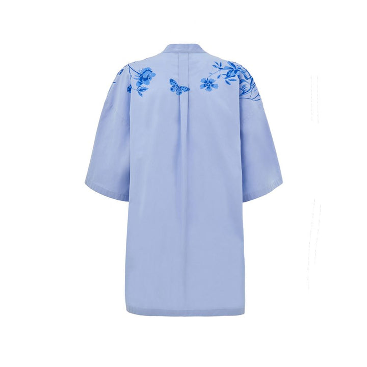 Blue Cotton Shirt