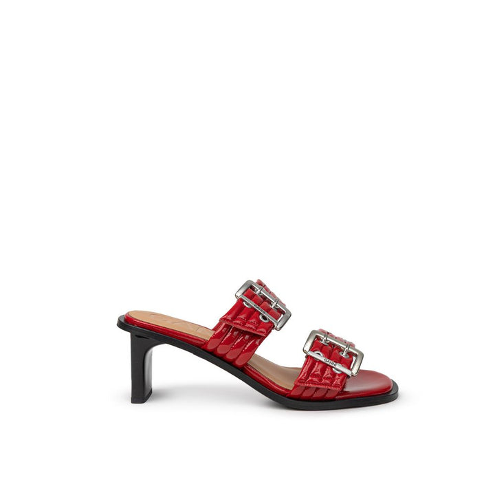 Red Leather Sandal