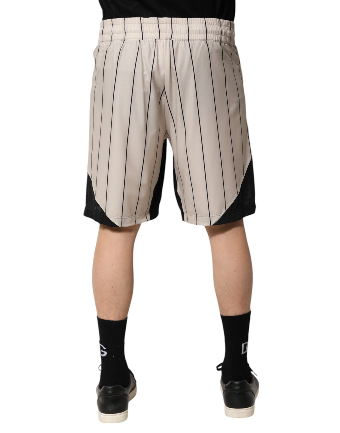 Off White Polyester DG Logo Sweatshorts Shorts