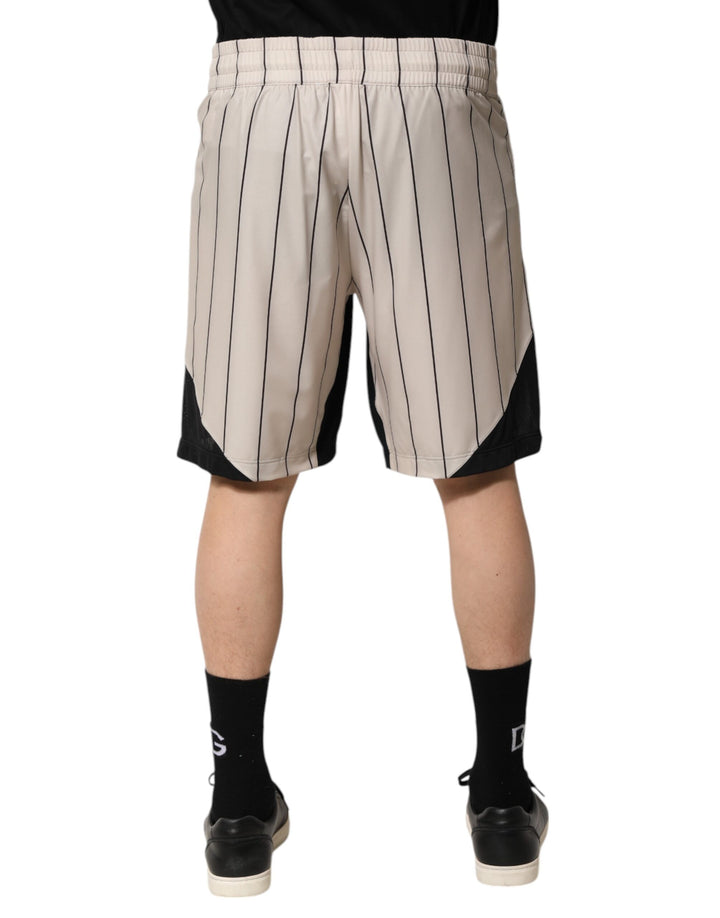Off White Polyester DG Logo Sweatshorts Shorts