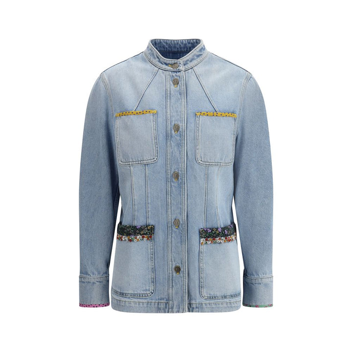 Denim Jacket with embroidery