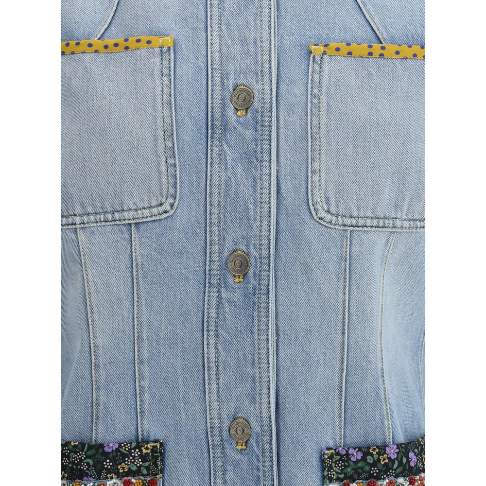 Denim Jacket with embroidery