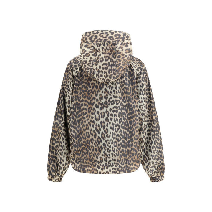 Leopard raincoat Jacket