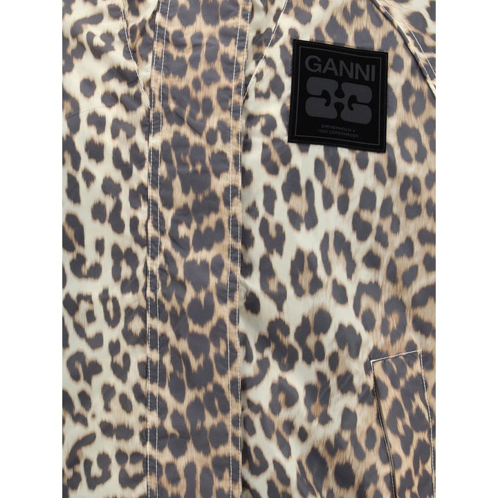 Leopard raincoat Jacket