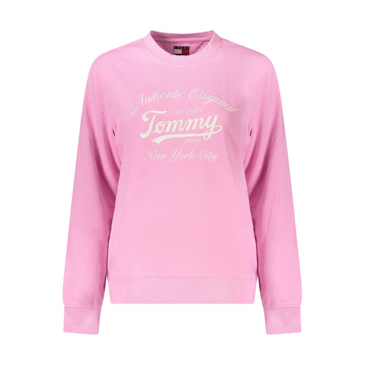Pink Cotton Women Sweater