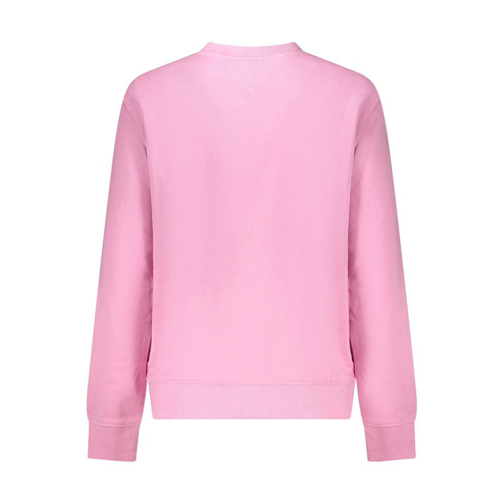 Pink Cotton Women Sweater