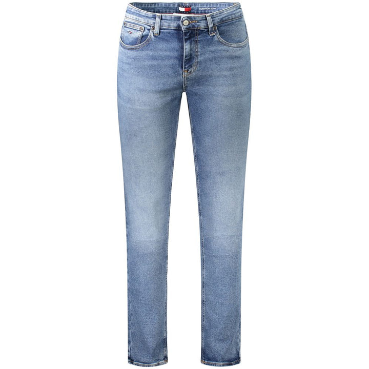 Blue Cotton Men Jeans